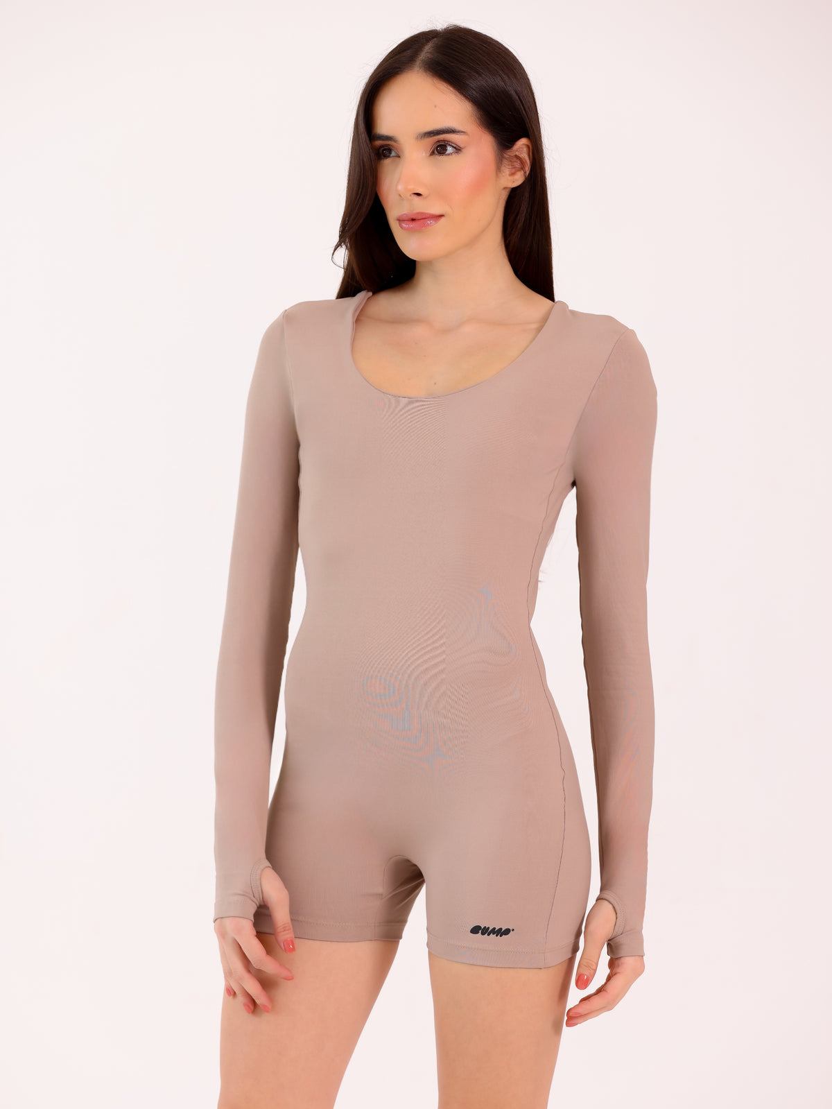 Macaquinho Playsuit Cappuccino