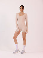 Macaquinho Playsuit Dune
